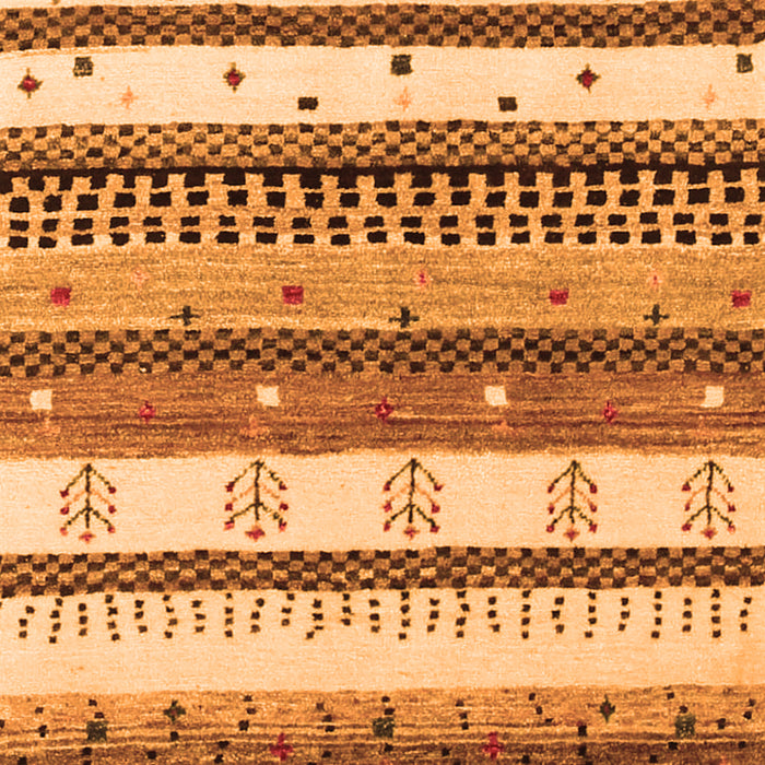 Serging Thickness of Machine Washable Abstract Orange Contemporary Area Rugs, wshcon1566org