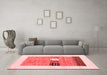 Modern Red Washable Rugs