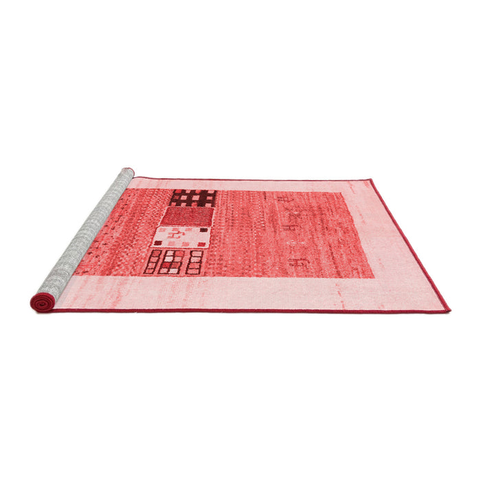 Modern Red Washable Rugs