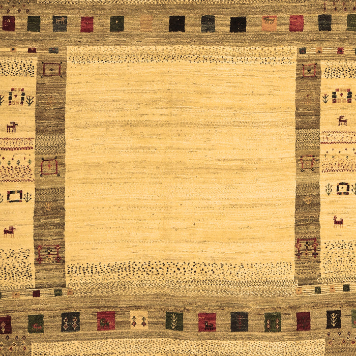 Abstract Brown Contemporary Rug, con1569brn
