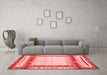 Contemporary Red Washable Rugs