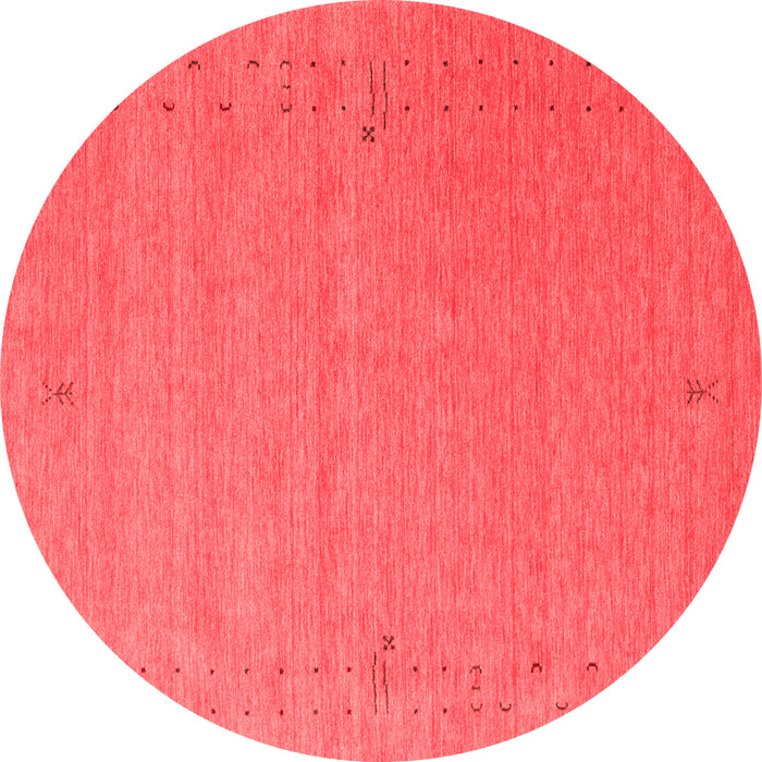 Machine Washable Abstract Red Contemporary Rug, wshcon156red