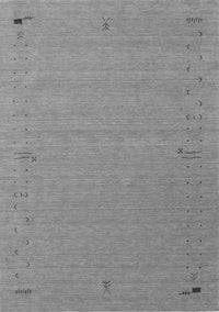 Abstract Gray Contemporary Rug, con156gry