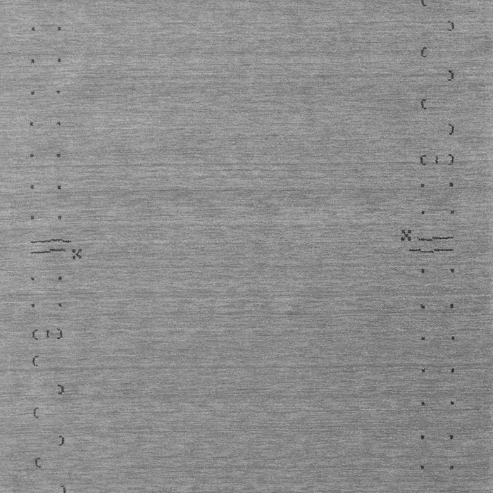 Abstract Gray Contemporary Rug, con156gry