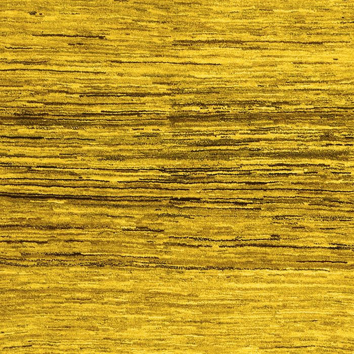 Abstract Yellow Contemporary Rug, con1570yw