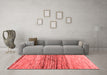 Contemporary Red Washable Rugs