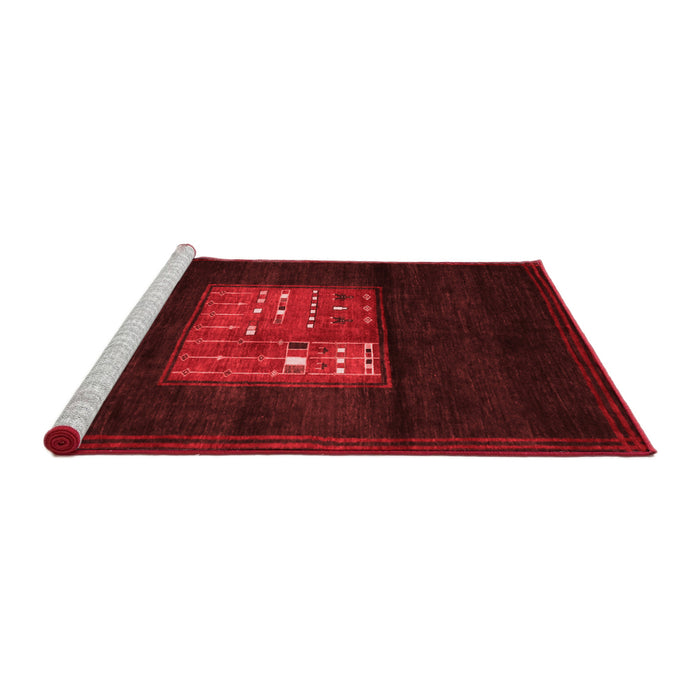 Contemporary Red Washable Rugs