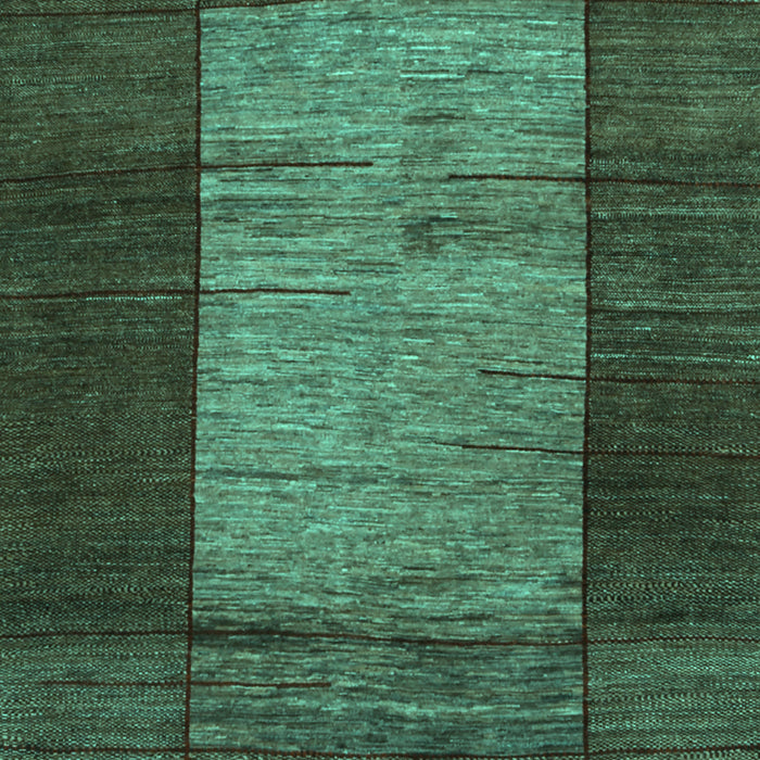 Machine Washable Abstract Turquoise Contemporary Area Rugs, wshcon1574turq