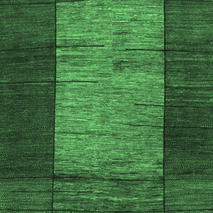 Machine Washable Abstract Emerald Green Contemporary Area Rugs, wshcon1574emgrn