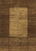 Abstract Brown Contemporary Rug, con1574brn