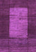 Machine Washable Abstract Purple Contemporary Area Rugs, wshcon1574pur