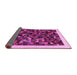 Sideview of Abstract Pink Contemporary Rug, con1575pnk