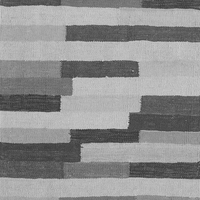 Serging Thickness of Machine Washable Abstract Gray Contemporary Rug, wshcon1576gry