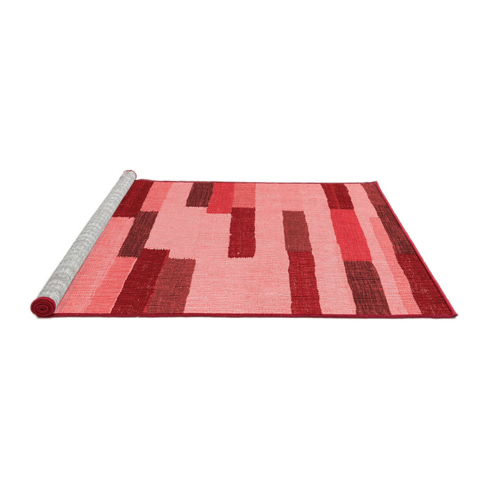 Contemporary Red Washable Rugs