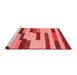 Contemporary Red Washable Rugs