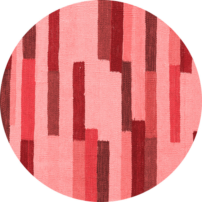Abstract Red Contemporary Rug, con1576red