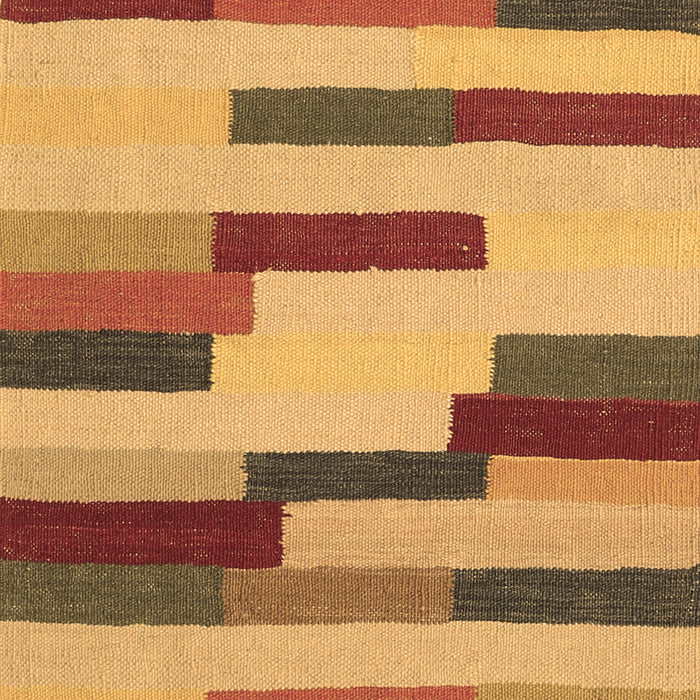 Machine Washable Abstract Brown Contemporary Rug, wshcon1576brn