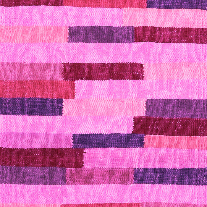 Abstract Pink Contemporary Rug, con1576pnk