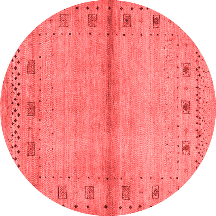 Machine Washable Abstract Red Contemporary Rug, wshcon1578red
