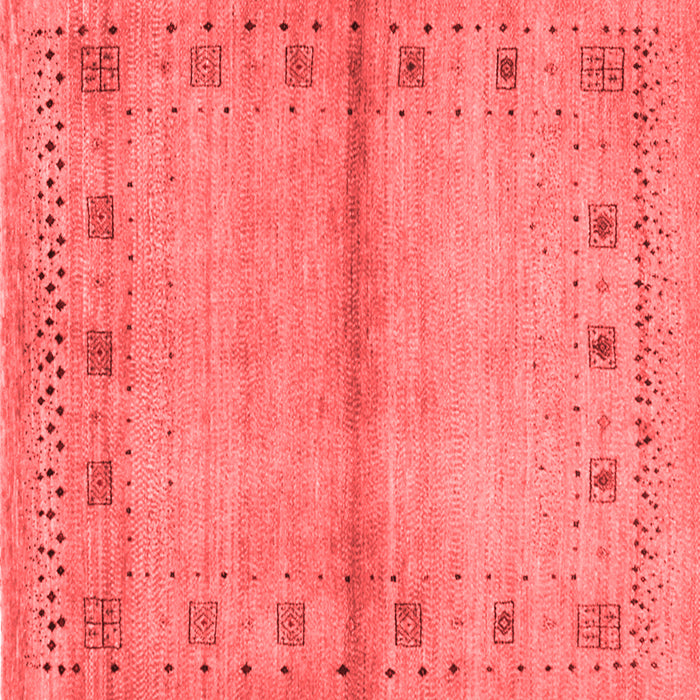 Machine Washable Abstract Red Contemporary Rug, wshcon1578red
