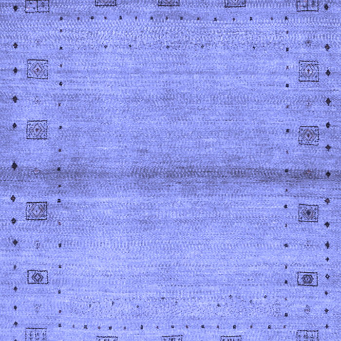 Abstract Blue Contemporary Rug, con1578blu