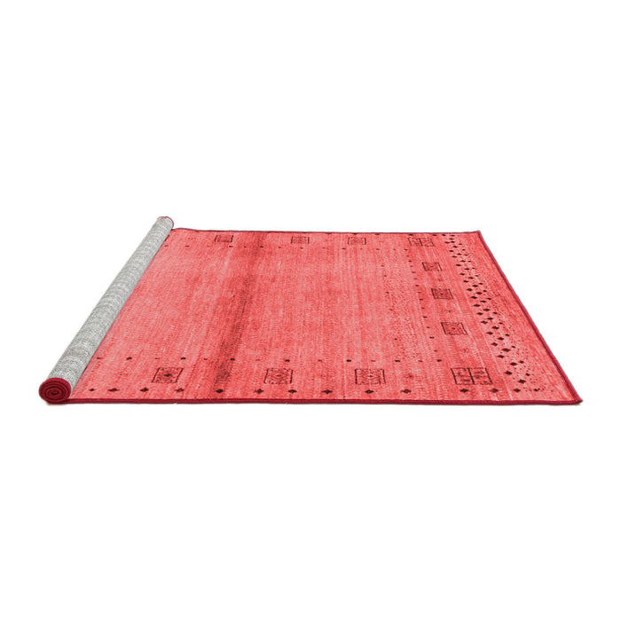 Contemporary Red Washable Rugs