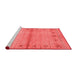 Contemporary Red Washable Rugs