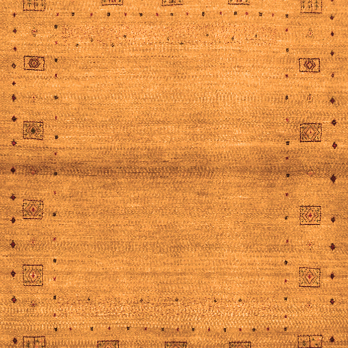 Abstract Orange Contemporary Rug, con1578org