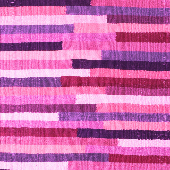 Machine Washable Abstract Pink Contemporary Rug, wshcon1579pnk