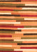 Serging Thickness of Machine Washable Abstract Orange Contemporary Area Rugs, wshcon1579org