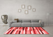 Contemporary Red Washable Rugs