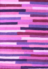 Abstract Purple Contemporary Rug, con1579pur