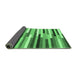 Sideview of Abstract Emerald Green Contemporary Rug, con1579emgrn