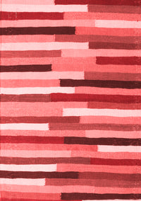 Abstract Red Contemporary Rug, con1579red