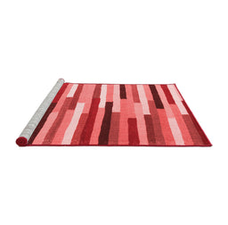 Contemporary Red Washable Rugs
