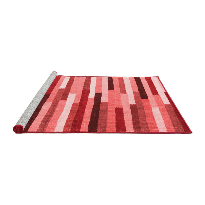 Contemporary Red Washable Rugs