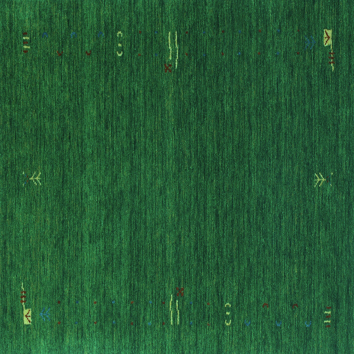 Square Machine Washable Abstract Turquoise Contemporary Area Rugs, wshcon157turq