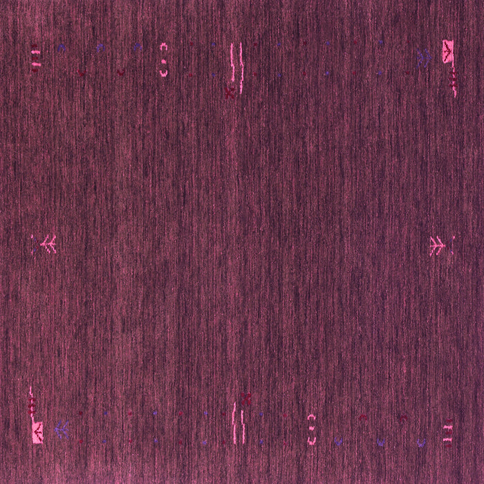 Square Abstract Pink Contemporary Rug, con157pnk