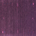 Square Abstract Purple Contemporary Rug, con157pur