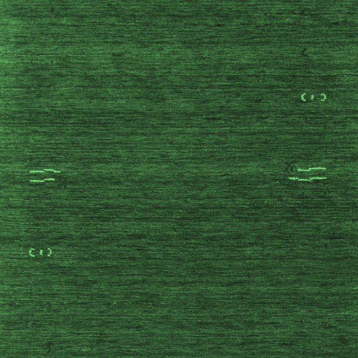 Machine Washable Abstract Emerald Green Contemporary Area Rugs, wshcon157emgrn