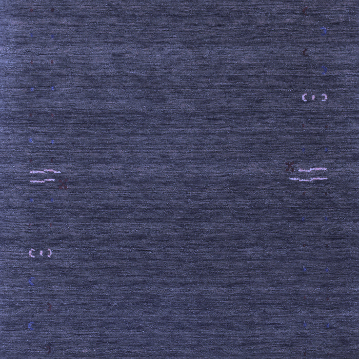 Machine Washable Abstract Blue Contemporary Rug, wshcon157blu