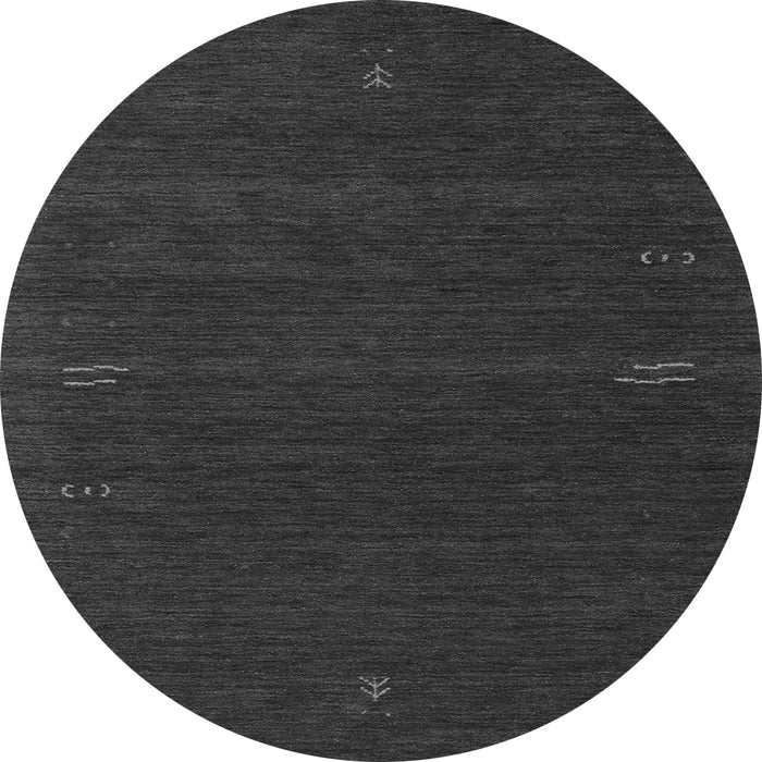 Square Abstract Gray Contemporary Rug, con157gry