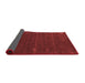 Abstract Red Contemporary Area Rugs