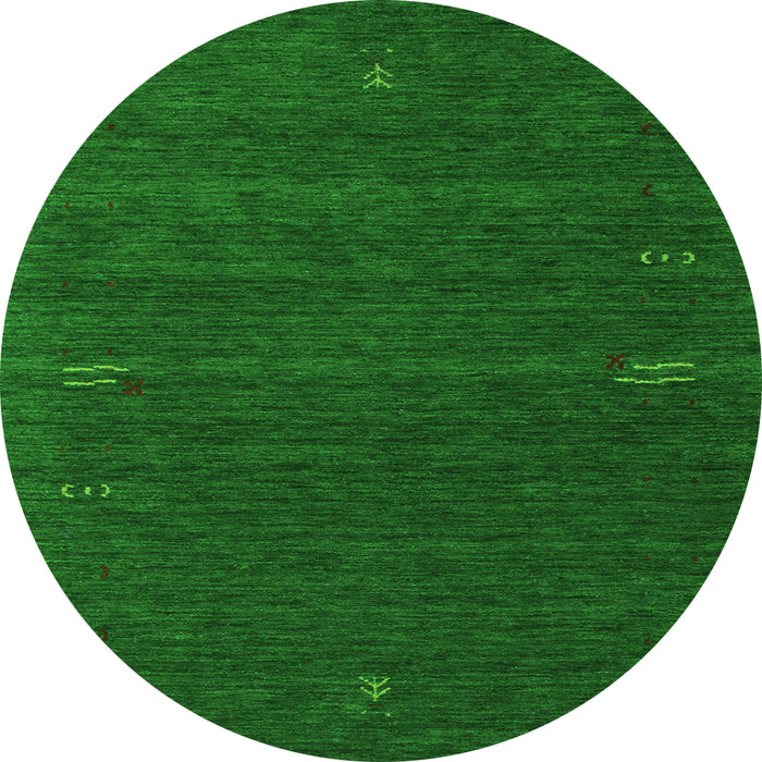 Machine Washable Abstract Green Contemporary Area Rugs, wshcon157grn