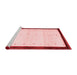 Modern Red Washable Rugs