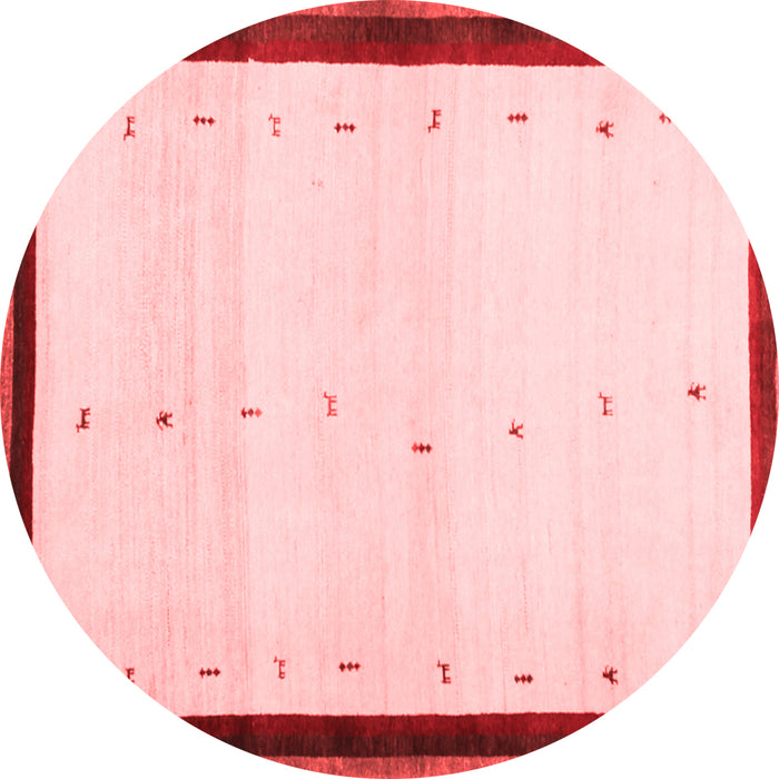 Solid Red Modern Rug, con1580red