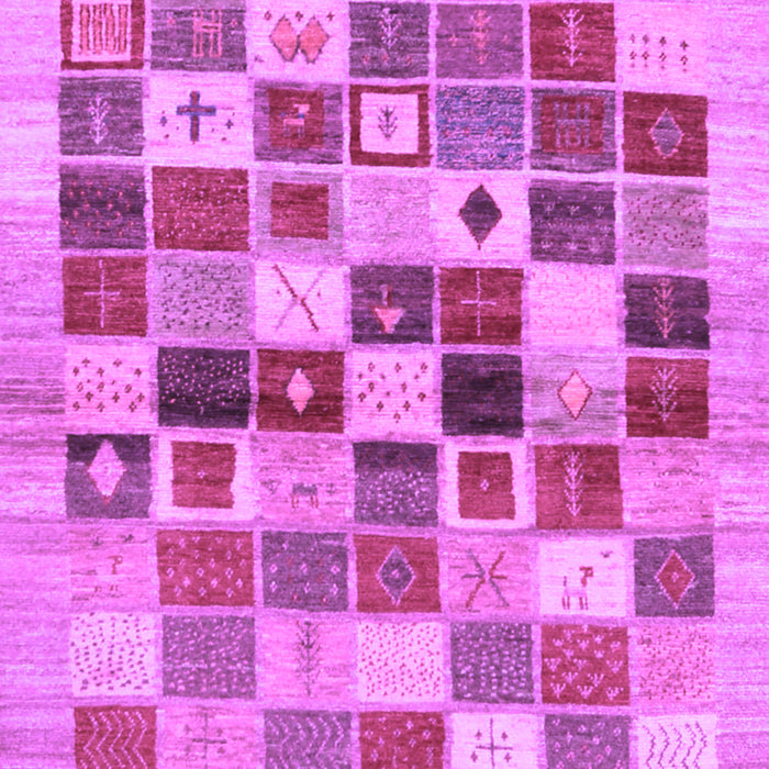 Abstract Purple Contemporary Rug, con1581pur