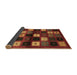 Sideview of Abstract Brown Contemporary Rug, con1582brn