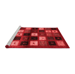 Contemporary Red Washable Rugs