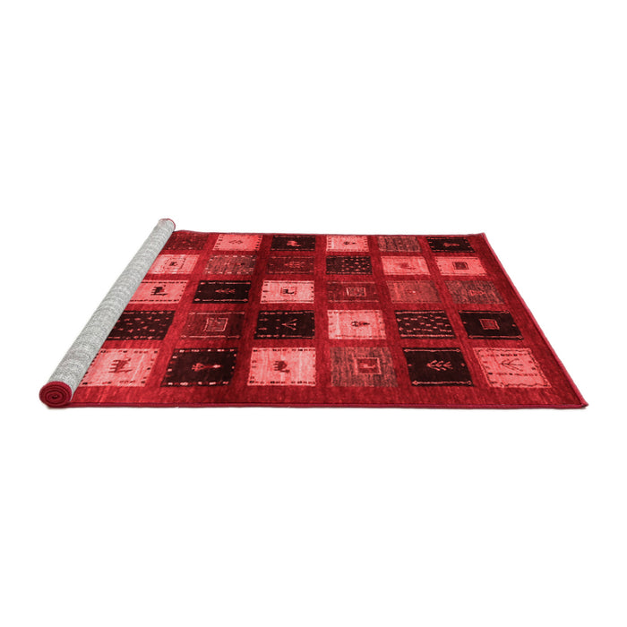 Contemporary Red Washable Rugs